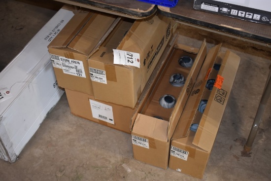5 Boxes of Misc Light Fixture Parts