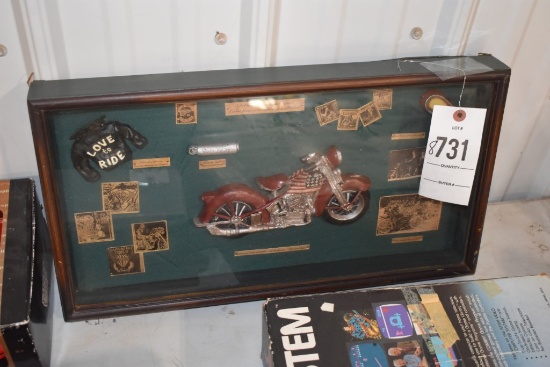 Piece of Motorcycle Memorabilia