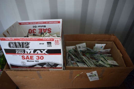 Box of Vegetable Seeds