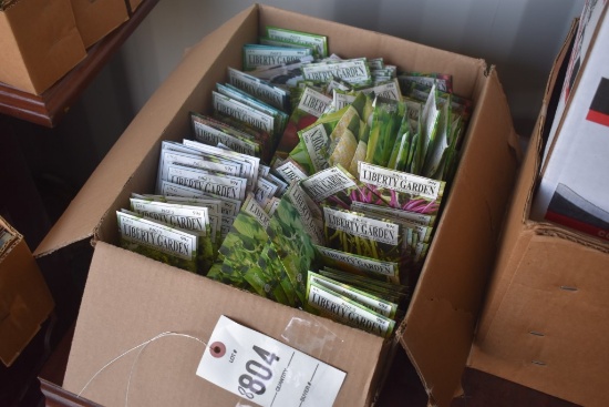 Box of Vegetable Seeds