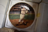 Legends of Baseball Delphi Commemorative Plate ft. Jimmy Fox