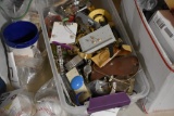 Box of Jewelry and Watches
