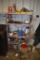 5 Tier Shelf With Contents