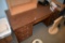 Desk and 2 Tier Bookshelf