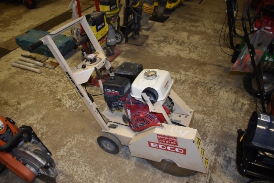 Edco SL-18 350 Walk Behind Concrete Saw
