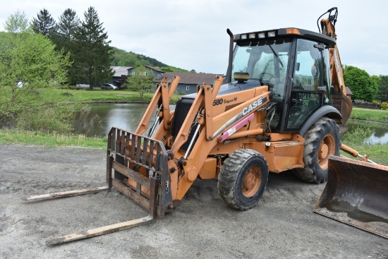 Case 580 Super M Loader Backhoe