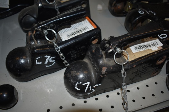 2 Bulldog 2-5/16" Trailer Ball Couplers