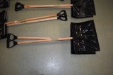 2 Union Tools Snow Shovels
