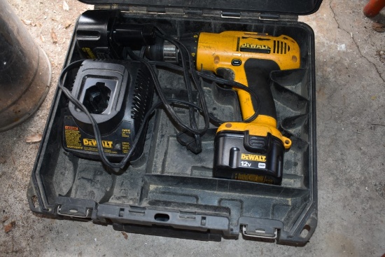 DeWalt 12 Volt Drill with Battery and Charger