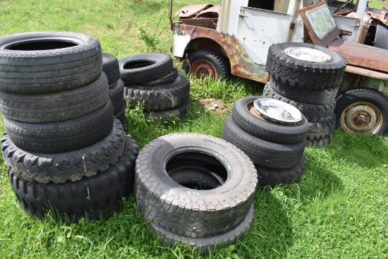 Large Group of Misc Tires