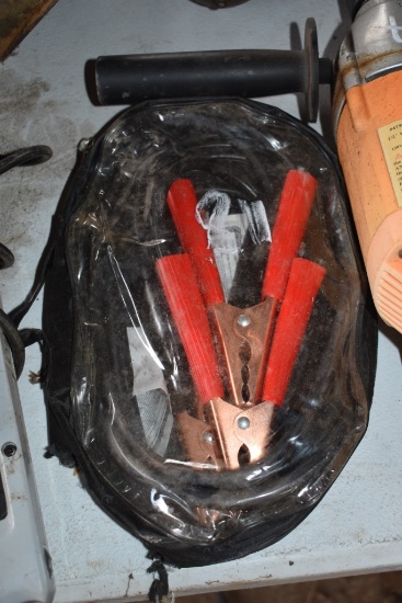 Pair of Jumper Cables, Chicago Electric Corded Drill