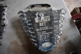 Set of 9 Pittsburgh SAE Wrenches
