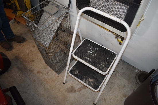 Have-a-Heart Animal Trap, 2-Step Painter's Ladder