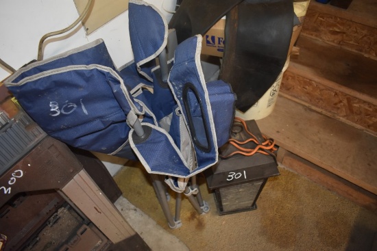 Bug Zapper and Camping Chair