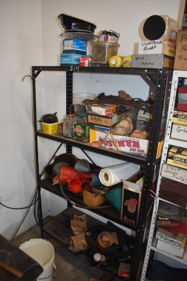 4 Tier Shelf with Contents