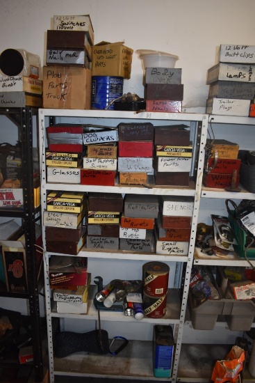 5 Tier Shelf with Contents