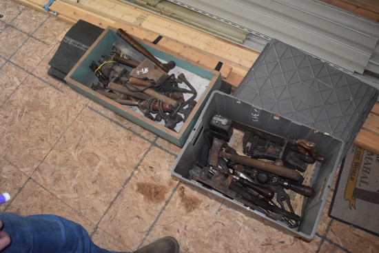 2 Boxes of Vintage Tools
