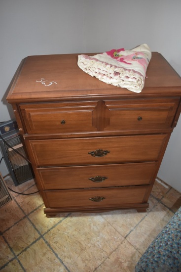 4 Drawer Wooden Dresser