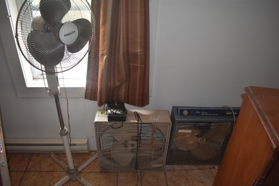 2 Fans, Heater Fan, Little Radio