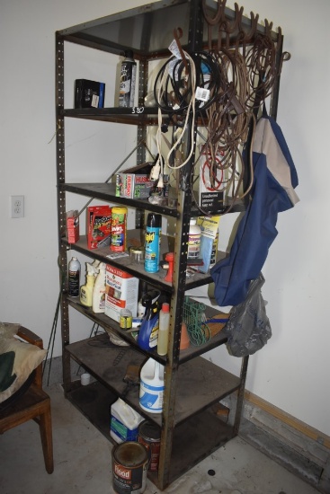 7-Tier Shelf with Misc Contents