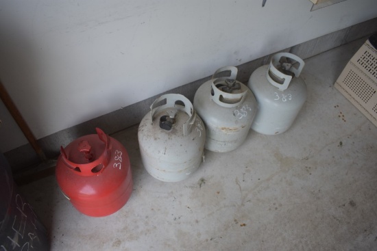 4 Propane Tanks