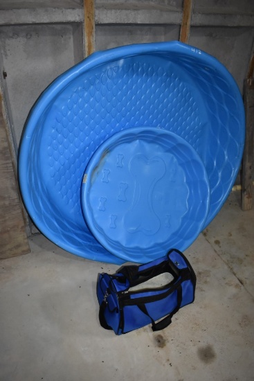 2 Kiddie Pools, Cat Carrier