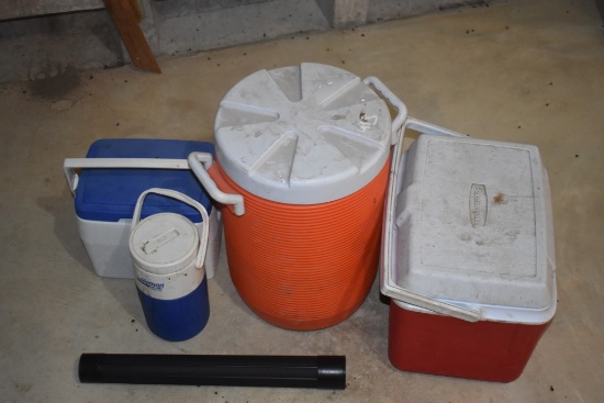 Group of Coolers