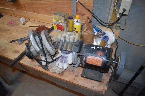 Contents of Left Side of Work Bench