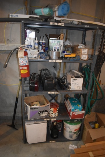 5 Tiered Shelf with Contents