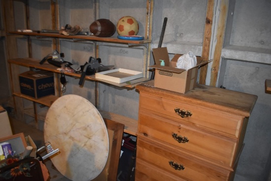 Contents of Wall and Dresser