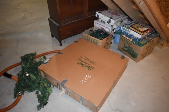 Group of Christmas Decorations
