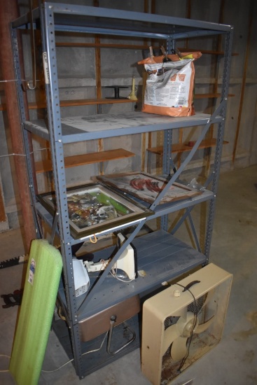 5-Tier Shelf with Contents