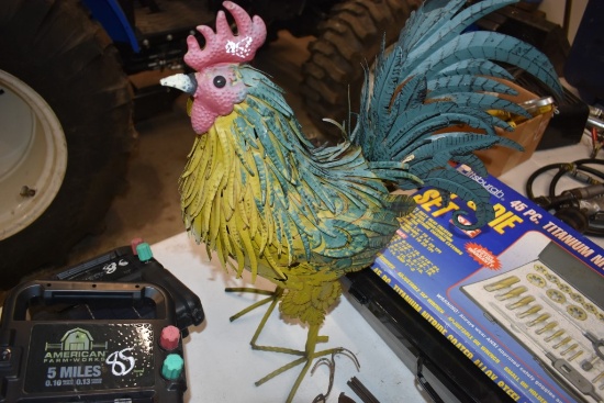Metal Decorative Chicken