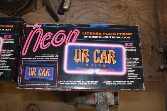 Kool Glo Neon License Plate Frame/ Border
