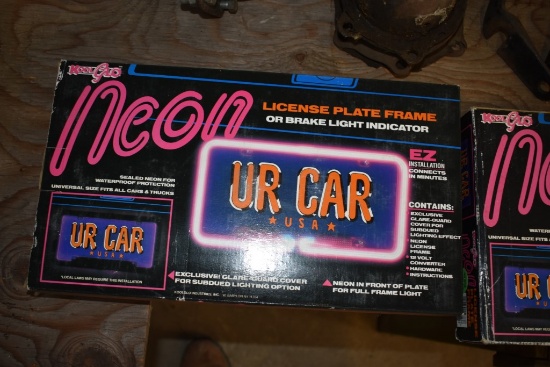 Kool Glo Neon License Plate Frame/ Border