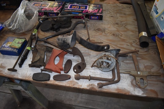 Group Of Vintage Car Parts