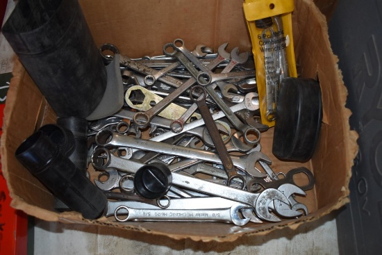Large Quantity Of Misc Wrenches