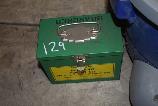 Greenlee #1440 Pipe Bit Set