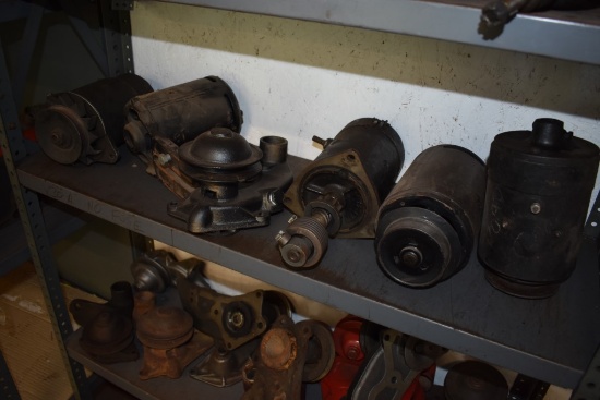 Shelf Of Electric Motors