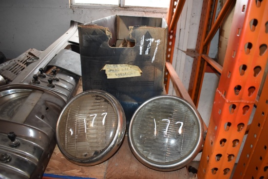 Set Of 1932 Ford Headlights