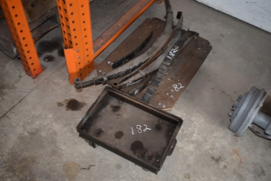 Spring Suspension For A 1932 Ford And Two Dolley's