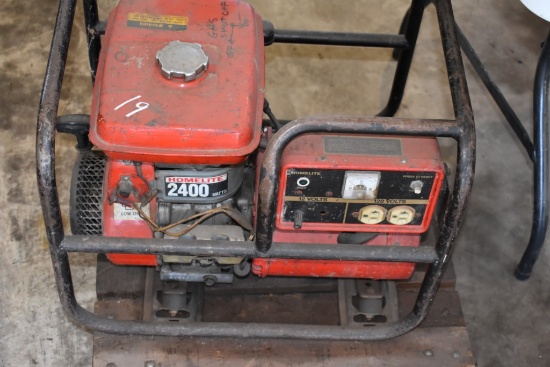 Homelite 2400 Watt Generator Has Compression