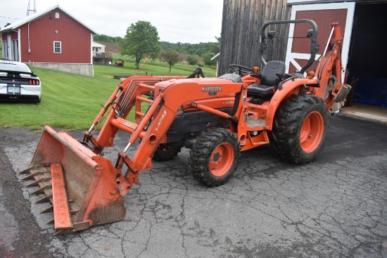 Kubota L3130 Backhoe Loader Tractor
