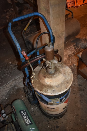 Electric Grease Pump With Barrel