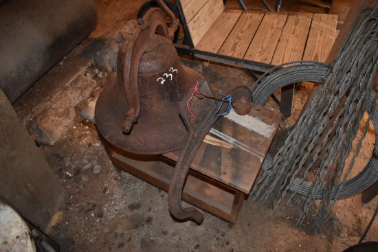 Bell On Wooden Stand
