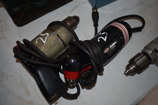Sioux And Black And Decker Corded Drills