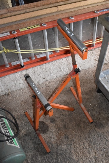 Two Pedestal Rollers