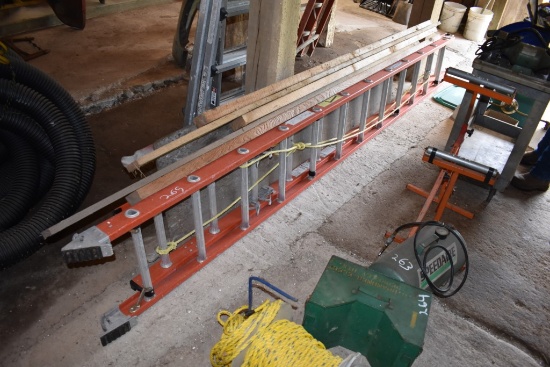Warner 24 Foot Fiberglass Extension Ladder