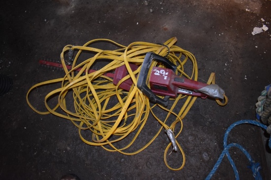 Toro Hedge Trimmer With Extension Cord