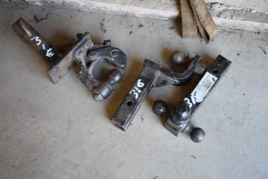 Three Receiver Hitches
